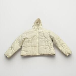 Nike Sportswear Classic Womens White Therma-FIT Puffer Jacket Size M FB7672-100